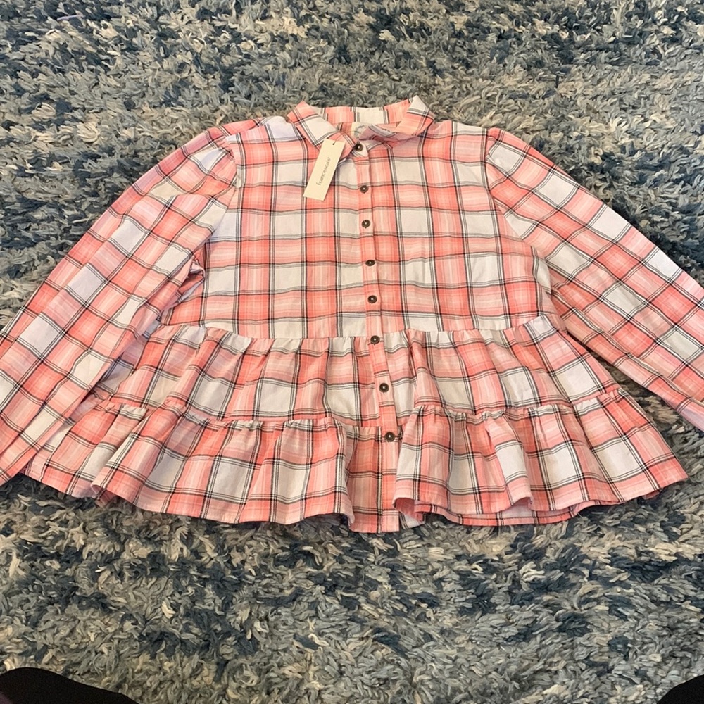 Francesca’s flannel - made by blue rain
